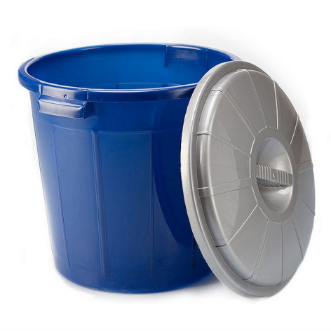 Бак пластиковый  50 л с крышкой Колор Ангарск
