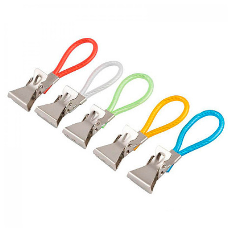 Прищепки нерж сталь 5 шт 1,5*5,6 см для полотенец Mollete-5 Рыжий кот Прищепки нерж сталь 5 шт 1,5*5,6 см для полотенец Mollete-5 Рыжий кот