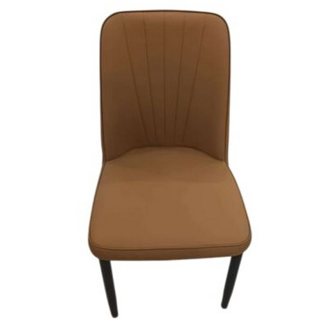 Стул металлический 870*530*450 мм до 150 кг искусственная кожа коричневый Baizheng