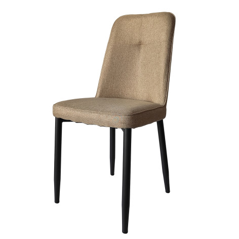 Стул металлический 870*530*450 мм до 150 кг текстиль песочный Baizheng