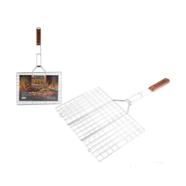 Решетка гриль стальная 31*24*5 см RD-102C Ecos
