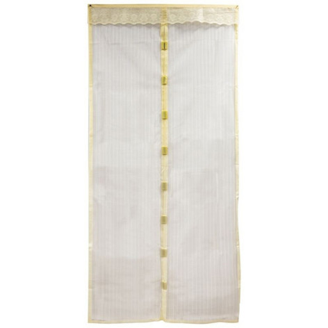 Сетка противомоскитная для дверей 1,0х2,1 м на магнитах KM-E Рыжий кот