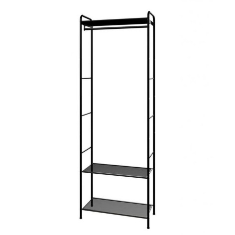 Вешалка металлическая гардеробная 69,5х30х162 см белый Валенсия 22М ЗМИ