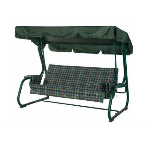 Качели садовые Удачная мебель Ибица, зеленый, до 350кг, 2260*1360*1650мм