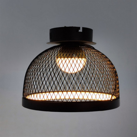 Люстра светодиодная  25*21,5 см 17Вт 4250LM 8м2 3 цвета черный золото Baizheng