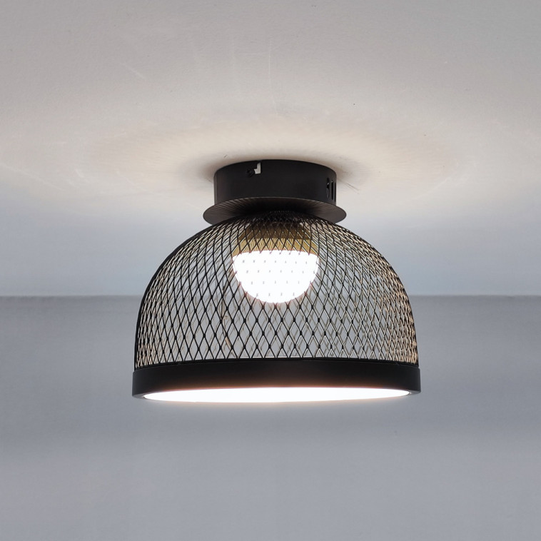 Cнимок Люстра светодиодная  25*21,5 см 17Вт 4250LM 8м2 3 цвета черный золото Baizheng