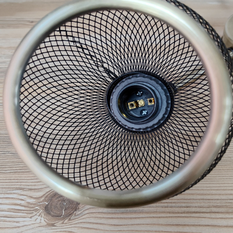 Фото №1 Светильник спот 3 плафона 60*26,5 см Е27 60Вт 12м2 плафон металл черный бронза Baizheng