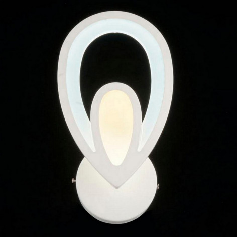 Бра светодиодный 1 плафон 29,5*16,5*6,5 см 19Вт 2375 LM 10 м2 3 цвета белый Baizheng