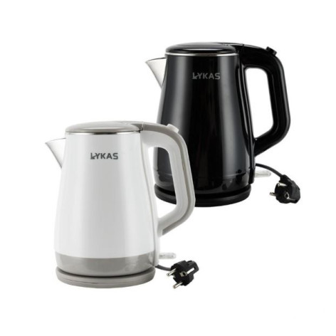 Чайник пластиковый электрический 1,7 л 1,85 кВт микс L-09 Lykas