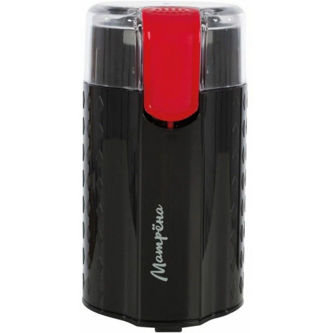 Кофемолка 200 Вт 50 гр чаша ножки нержавеющая сталь импульс черный МА-065 Матрена Кофемолка 200 Вт 50 гр чаша ножки нержавеющая сталь импульс черный МА-065 Матрена