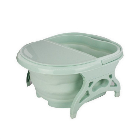 Ванна силиконовая для ног 16 л складная на ножках микс Baizheng