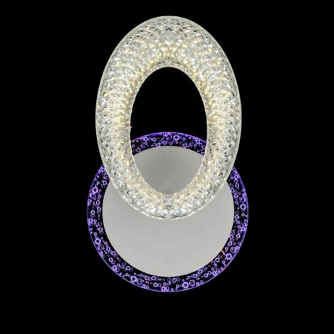 Бра светодиодный 1 плафон 26*16*10 см 20Вт 750 LM 5м2 акрил 3 цвета белый Baizheng