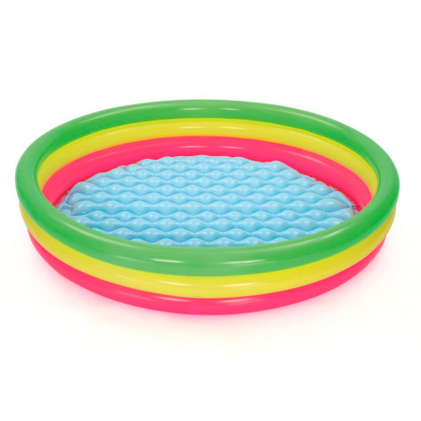 Бассейн надувной 152*30 см 211 л с надувным дном BestWay Бассейн надувной 152*30 см 211 л с надувным дном BestWay