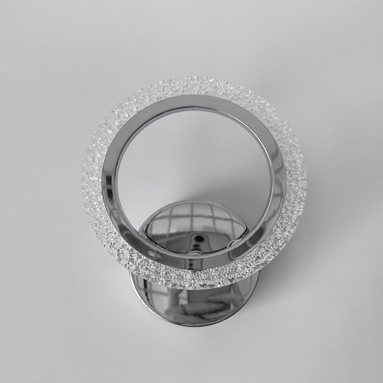 Фото Бра светодиодный 1 плафон 19*23*8 см 18 Вт 600 LM 5м2 3 цвета хром Baizheng