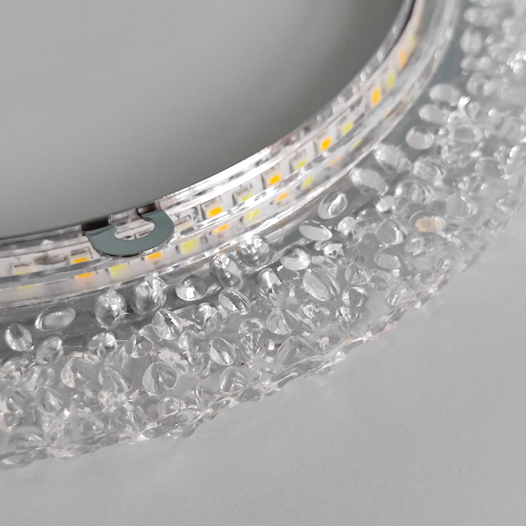 Фото №1 Бра светодиодный 1 плафон 19*23*8 см 18 Вт 600 LM 5м2 3 цвета хром Baizheng