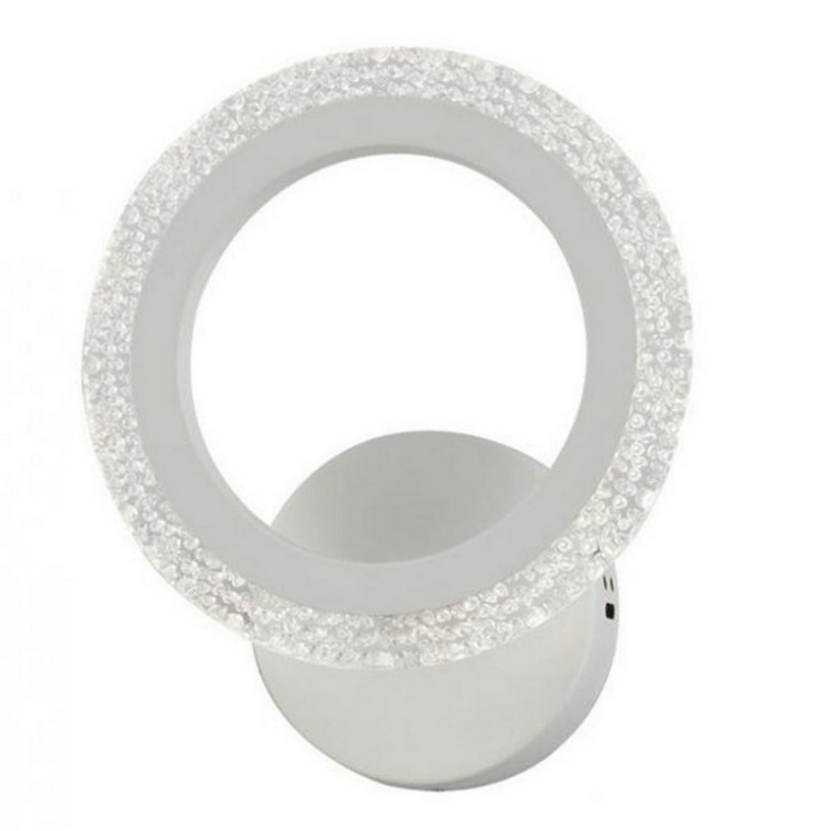 Бра светодиодный 1 плафон 26*30*8 см 24 Вт 900 LM 10м2 акрил 3 цвета хром Baizheng