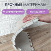Мини снимок Коврик-пазл 10 шт 30*30*1 см махровый сиреневый BZ-EVA08 Baizheng