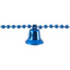 Мини изображение Бусы пластиковые на елку 2,7 м синий Колокольчик Волшебная страна