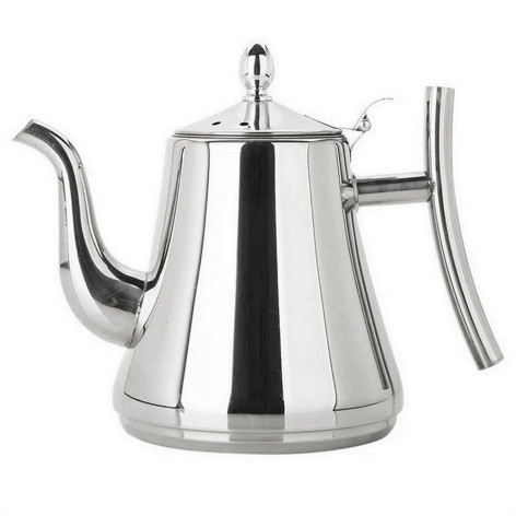 Чайник нерж сталь заварочный 1,4 л 23*14,5*19 см нерж сталь сито стальной Жуан Baizheng