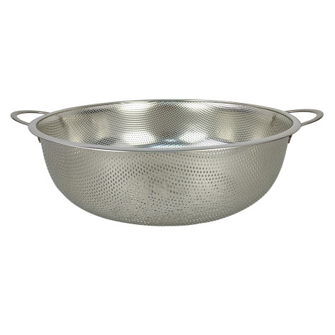 Дуршлаг из нерж стали d-28 см 33*28*9 см нерж сталь ручки микс Марко Baizheng