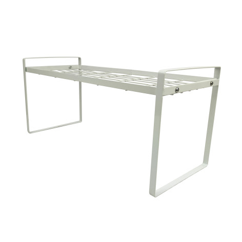 Полка металлическая для кухни 50,7*20,5*24 см над микроволновой печью белый Baizheng