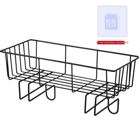 Полка металлическая для ванной 1 ярусная 30.5х10.2х4 см на смеситель белый Baizheng
