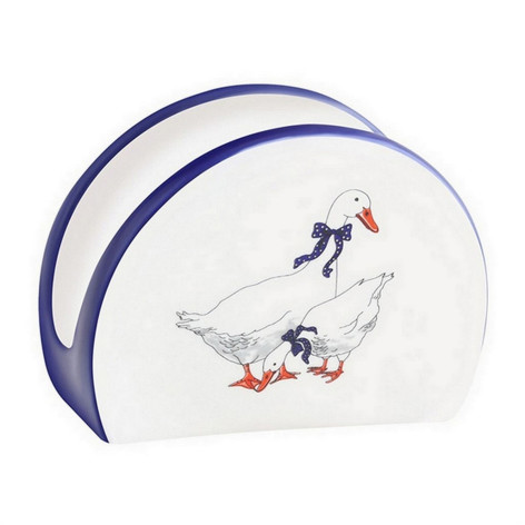 Салфетница керамическая доломит под/уп Гуси Мфк