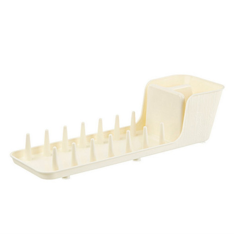 Сушилка пластиковая для посуды 395х130х103 мм слоновая кость Mini Violet