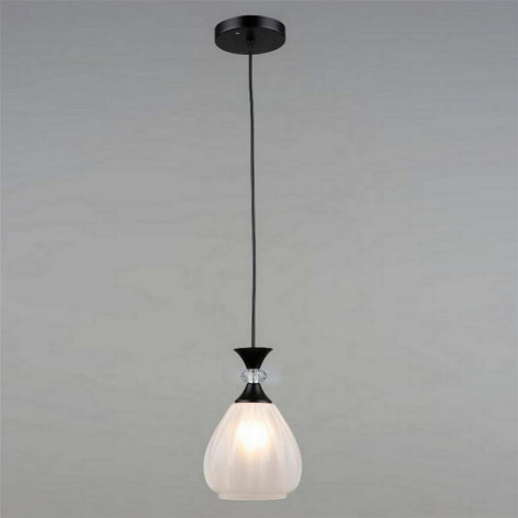 Люстра кухонная 1 плафон 14,5*14*80 см Е27 60Вт 4м2 плафон стекло черный Baizheng Люстра кухонная 1 плафон 14,5*14*80 см Е27 60Вт 4м2 плафон стекло черный Baizheng