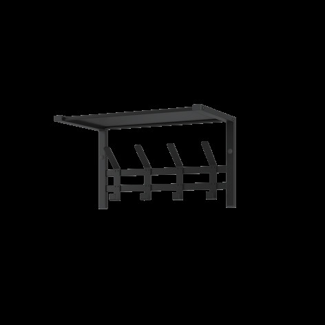 Вешалка металлическая настенная  34х8,5х16,8 см 3 двойных крючков белый Торонто 3 ЗМИ Вешалка металлическая настенная  34х8,5х16,8 см 3 двойных крючков белый Торонто 3 ЗМИ