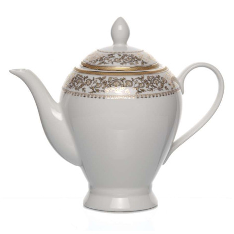 Чайник фарфоровый заварочный  1000 мл Империя Anna Manelis Мфк