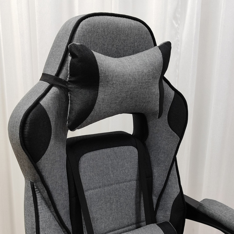 Мини фото №3 Кресло компьютерное игровое 120*62*51 см до 150 кг с подставкой Baizheng