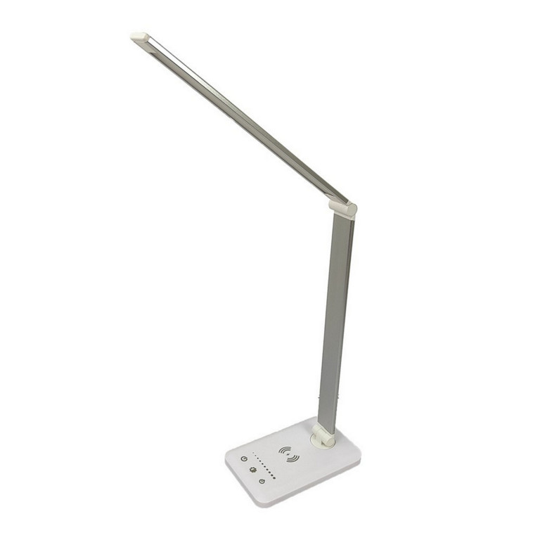 Лампа светодиодная настольная 18*12,5*11*60 см 10Вт USB белый Baizheng