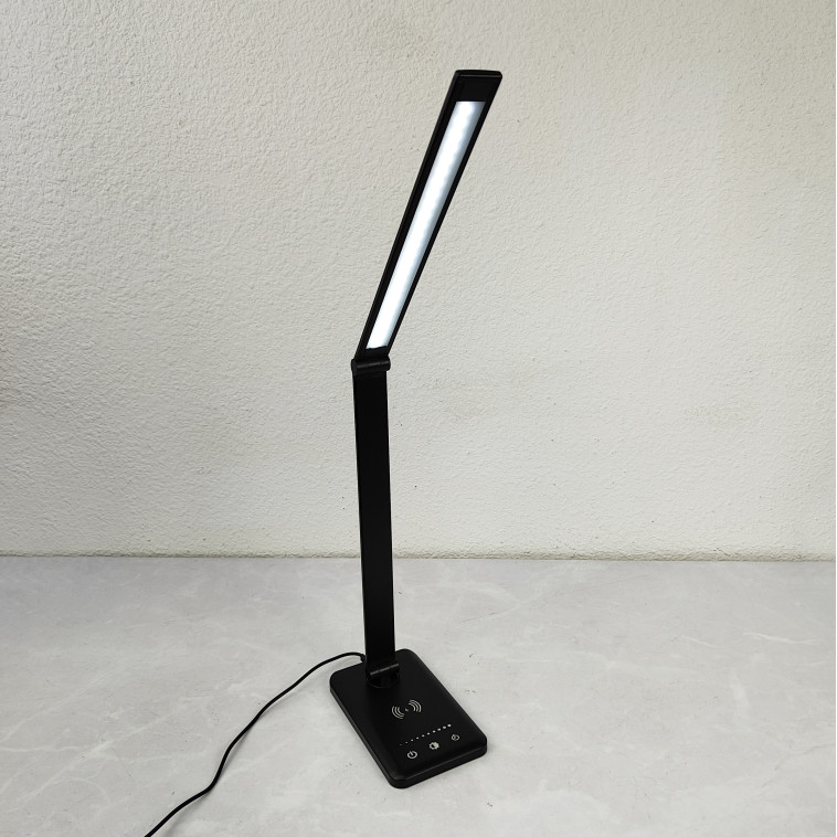 Изображение Лампа светодиодная настольная 18*12,5*11*60 см 10Вт USB черный Baizheng