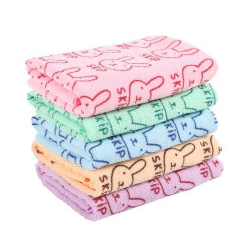 Салфетка микрофибра 5 шт 30х60 см микс Baizheng