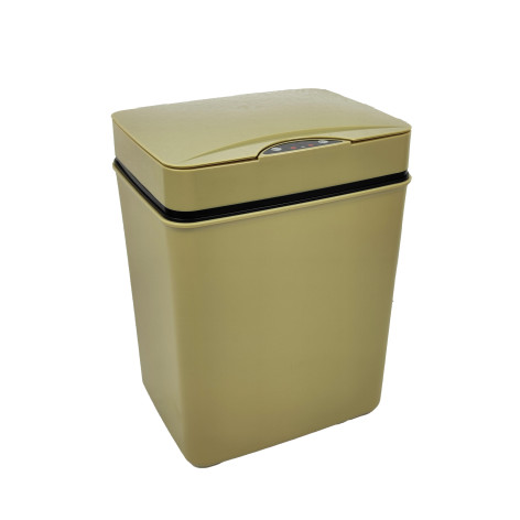 Ведро пластиковое для мусора  8 л сенсорное АА микс Baizheng