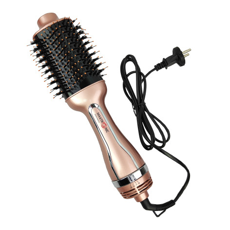 Фен-щетка 1200 Вт 4 в 1 холодный воздух розовый Maxtronic