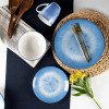 Мини снимок Кружка фарфоровая 340 мл Eden blue Коралл