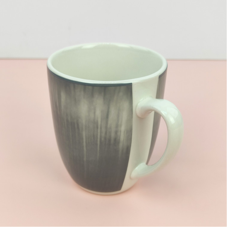 Изображение Кружка фарфоровая 340 мл Eden grey Коралл