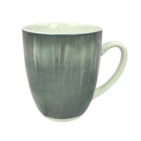 Кружка фарфоровая 340 мл Eden grey Коралл