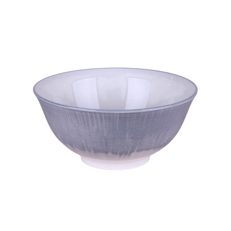 Фото Салатник фарфоровый 15 см 600 мл Eden grey Коралл