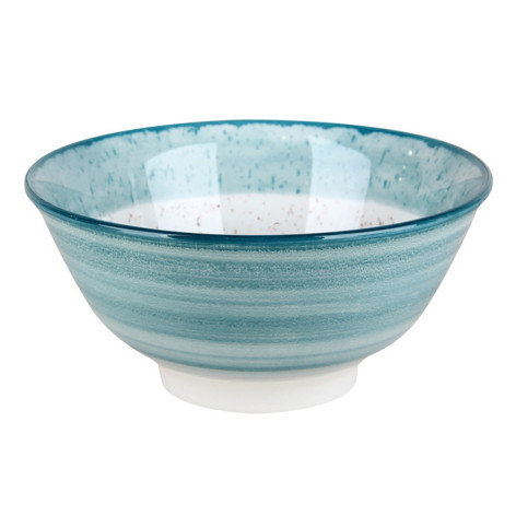 Салатник фарфоровый 16 см 700 мл Rustic blue Коралл