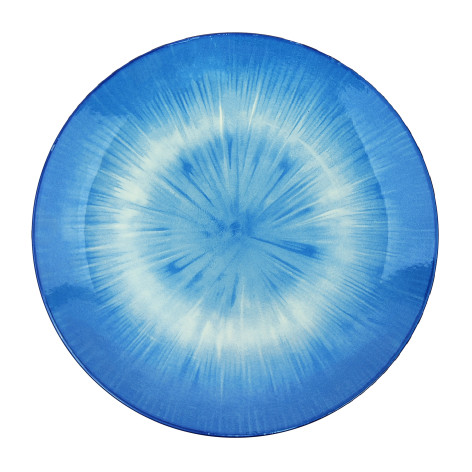 Тарелка фарфоровая обеденная 26,5 см Eden blue Коралл