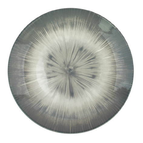 Тарелка фарфоровая обеденная 26,5 см Eden grey Коралл