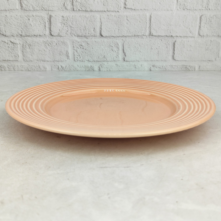 Изображение Тарелка фарфоровая обеденная 26 см Beige Коралл