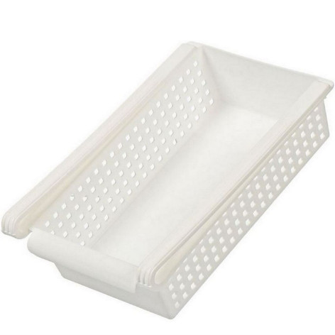 Контейнер пластиковый навесной 235х147х77 мм для холодильника белый Лофт Violet