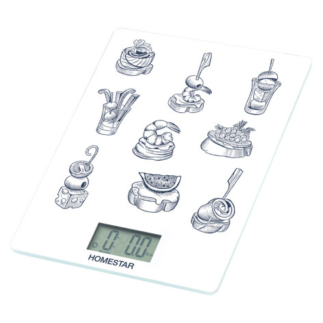 Весы кухонные электронные стекло 7 кг 15*20 см дисплей HS-3015А Energy