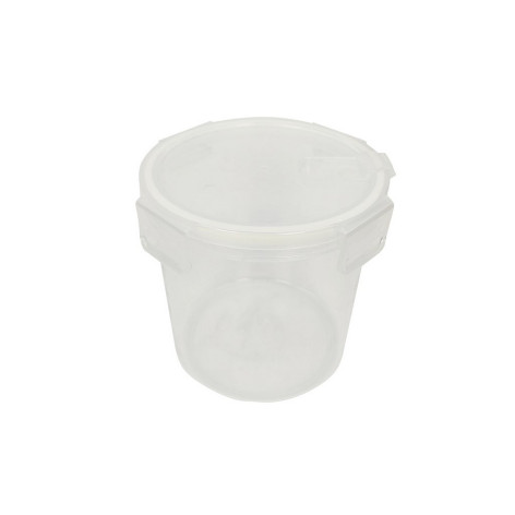 Контейнер пластиковый 0,4 л пластиковая крышка круглый YN-1365 Baizheng
