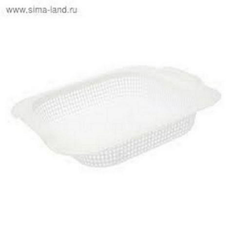 Сушилка пластиковая 295*195*90  в раковину белая Violet