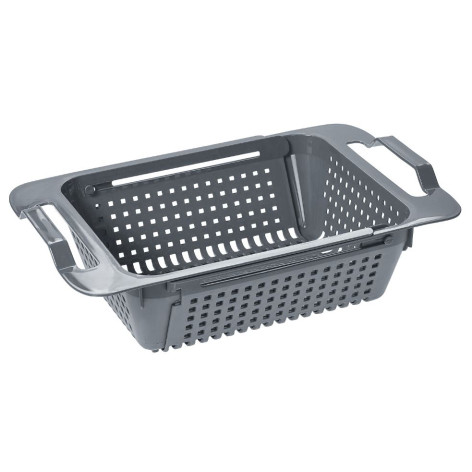 Сушилка пластиковая 295х195х90 мм на раковину раздвижная серый Violet